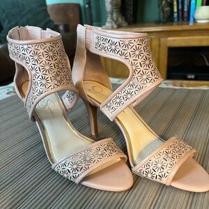 Jessica Simpson Dress Heels Zipper Back